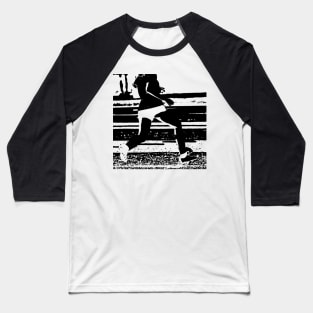 Girl playing soccer Baseball T-Shirt